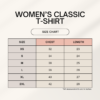 1745043608sizechart.png Women's Graphic T-Shirt