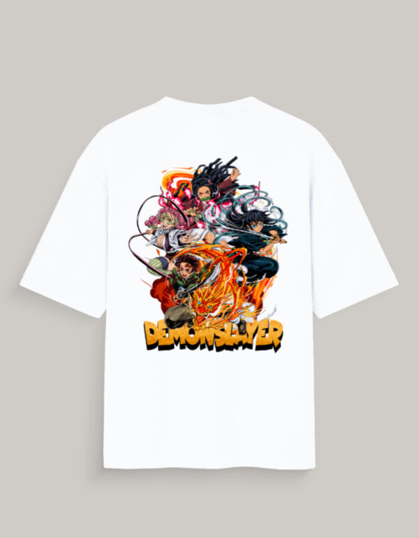 Demon Slayer Unisex Oversized Graphic T-Shirt