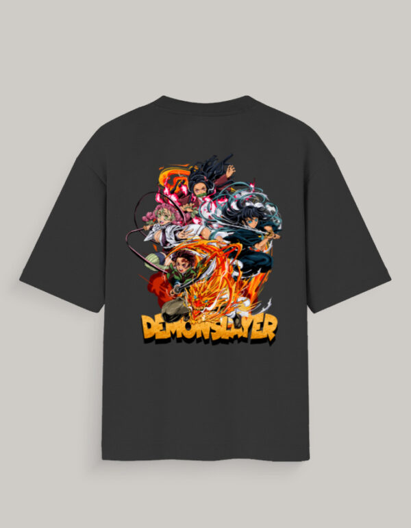 Demon Slayer Unisex Oversized Graphic T-Shirt