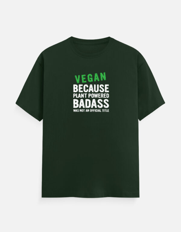 Badass Vegan Graphic T-shirt