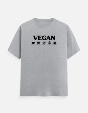Vegan World Unisex Classic Crew T-Shirt