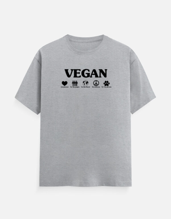 Vegan World Unisex Classic Crew T-Shirt