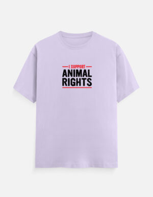 I Support Animal Rights Graphic T-shirt I Support Animal Rights Graphic T-shirt