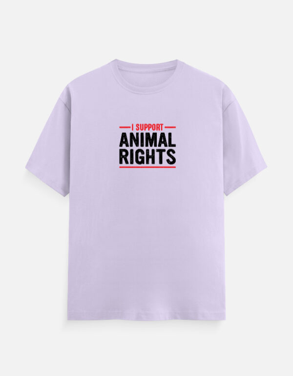 I Support Animal Rights Graphic T-shirt